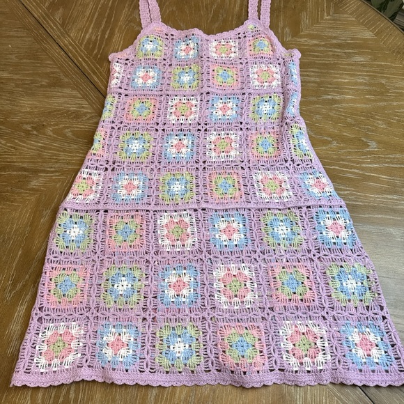 Mable MARLOWE CROCHET MINI DRESS Crochet Mini Dress - Picture 4 of 10